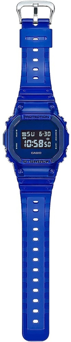 CASIO カシオ G-SHOCK G-ショック スケルトンブルー シースルー素材 DW-5600SB-2 腕時計 メンズ
