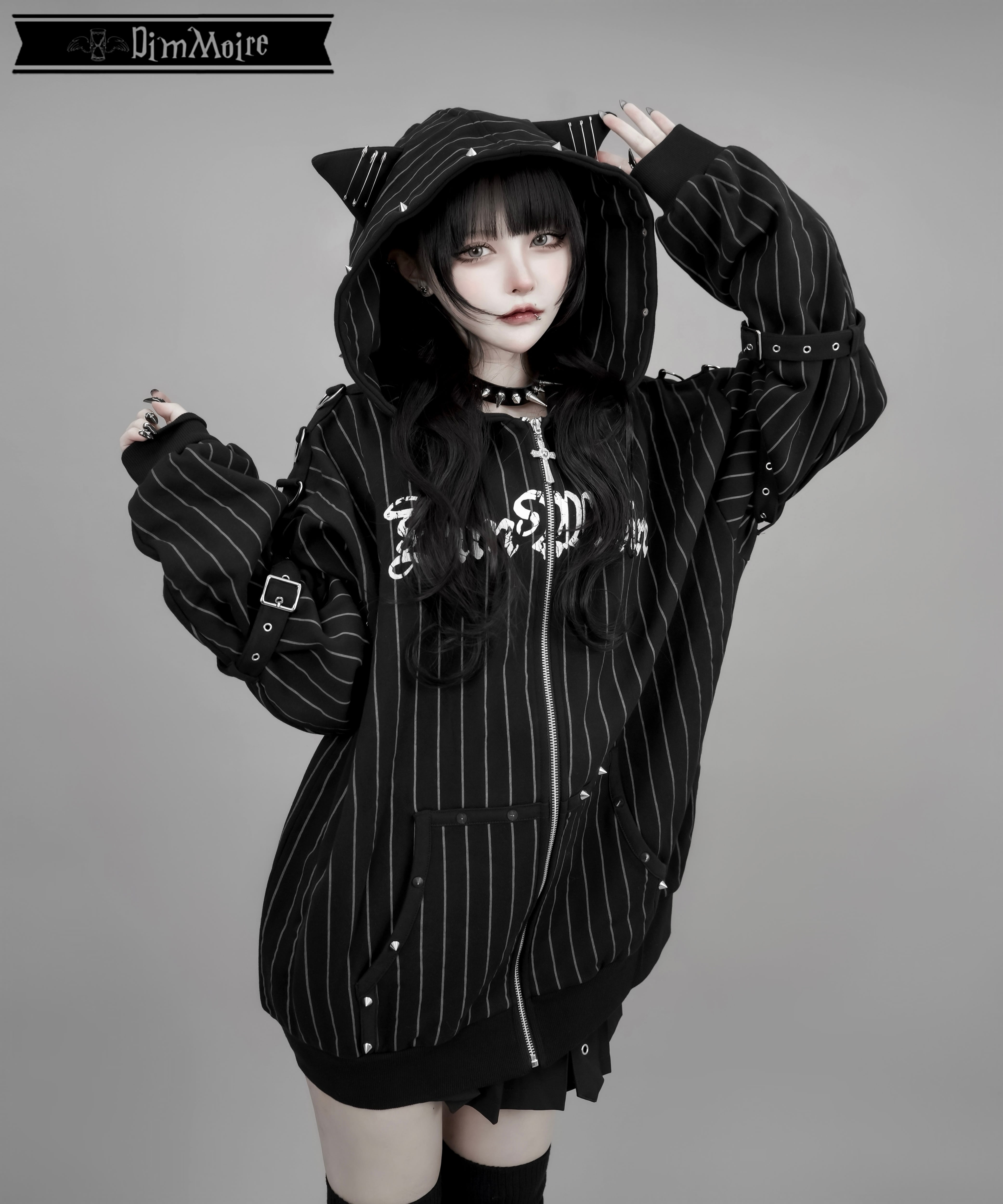 Evil Catパーカー【Black】 | DimMoire