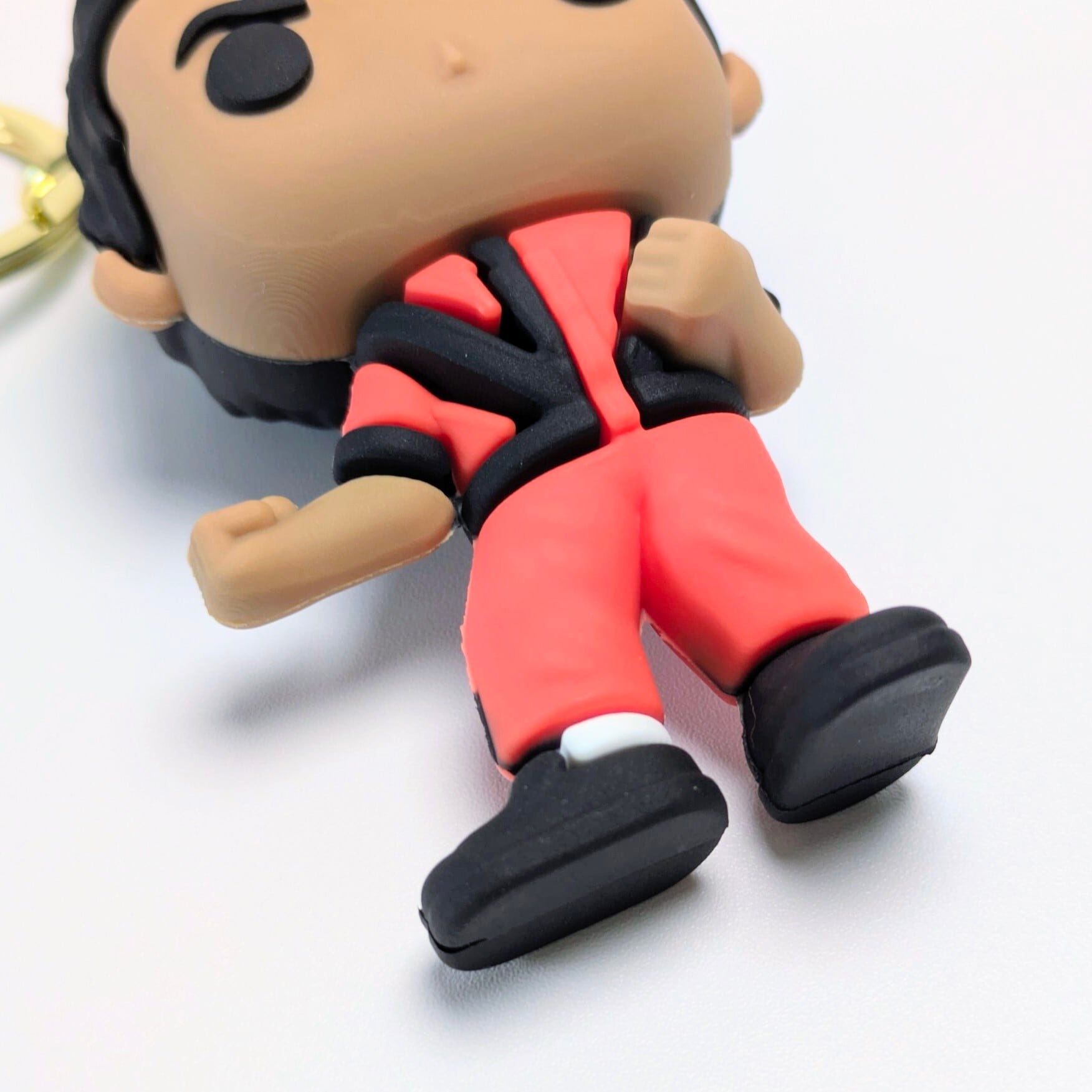 michael jackson ( マイケル・ジャクソン ) 】3D Rubber KeyHolder