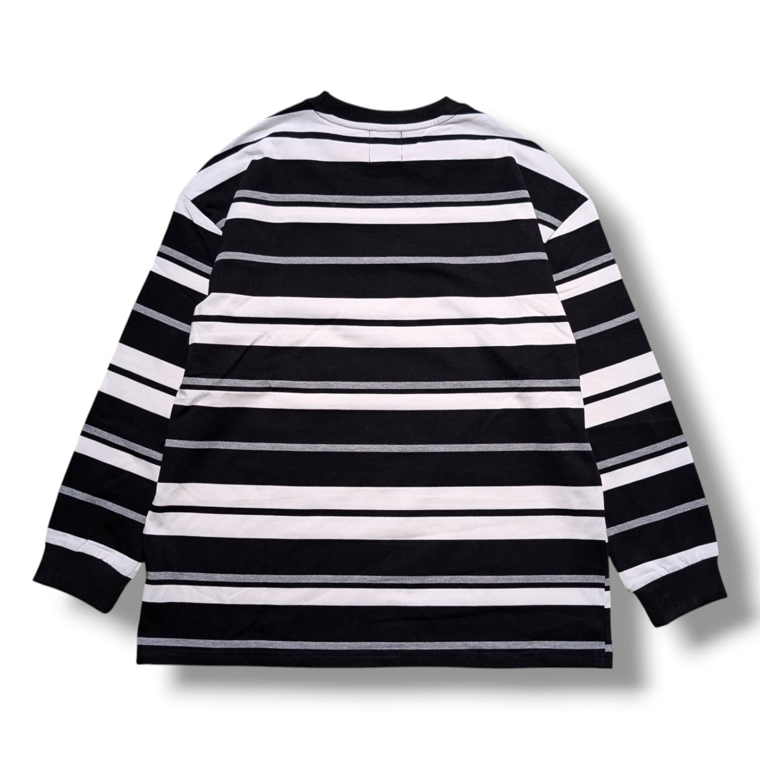 Heart Attack Border LS Tee | BLACK BRAIN