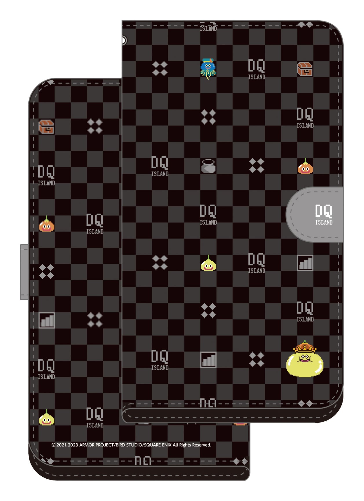 手帳型スマホケース(2種)【ドラゴンクエストアイランド