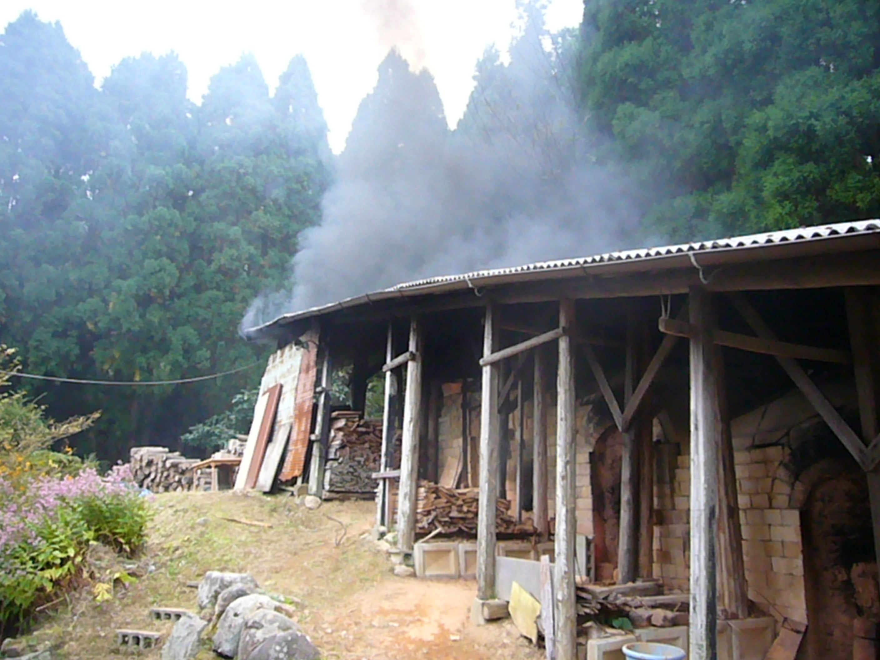 建水（道化釉） | 高取焼 比古窯