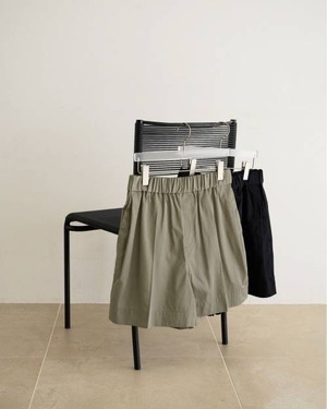 【anuke】Twill Half Pants