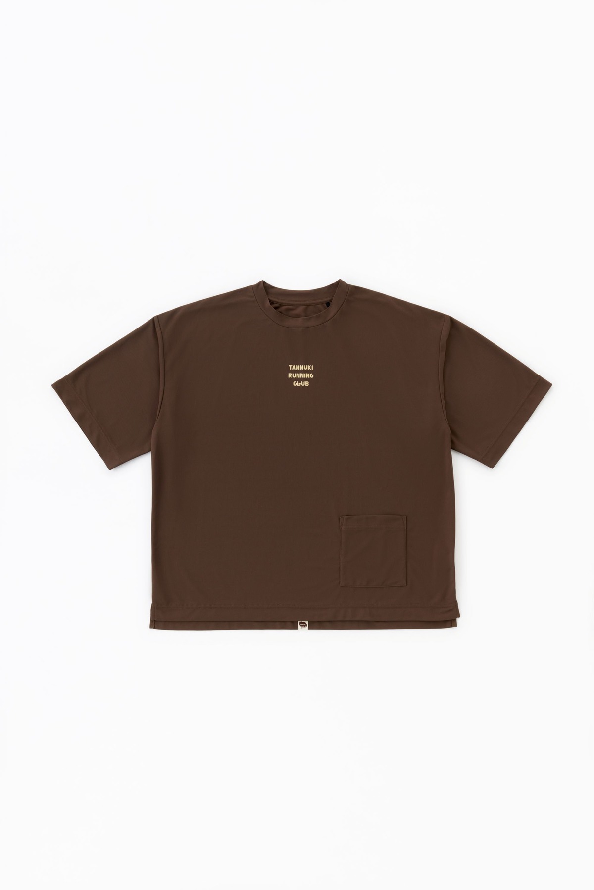 Micro Pique BigT : Color Brown | TANNUKI Running Wear Shop
