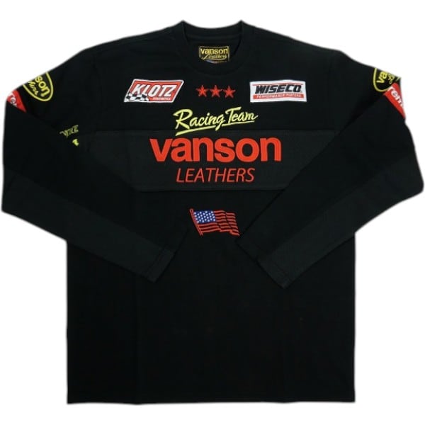 Size【S】 SUPREME シュプリーム ×Vanson Leathers 26SS L/S Top Black