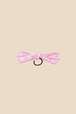 【birinit】Elastic bow hair Bares pink