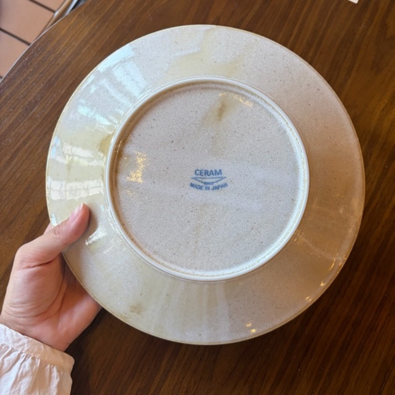 ぱいかじ 23.8cm  3Type　丸皿 パスタ皿 カレー皿 サラダ プレート 陶器 美濃焼 日本製　和　Plate　