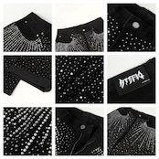 VIBE ストリート ダイヤ デニムパンツ P373