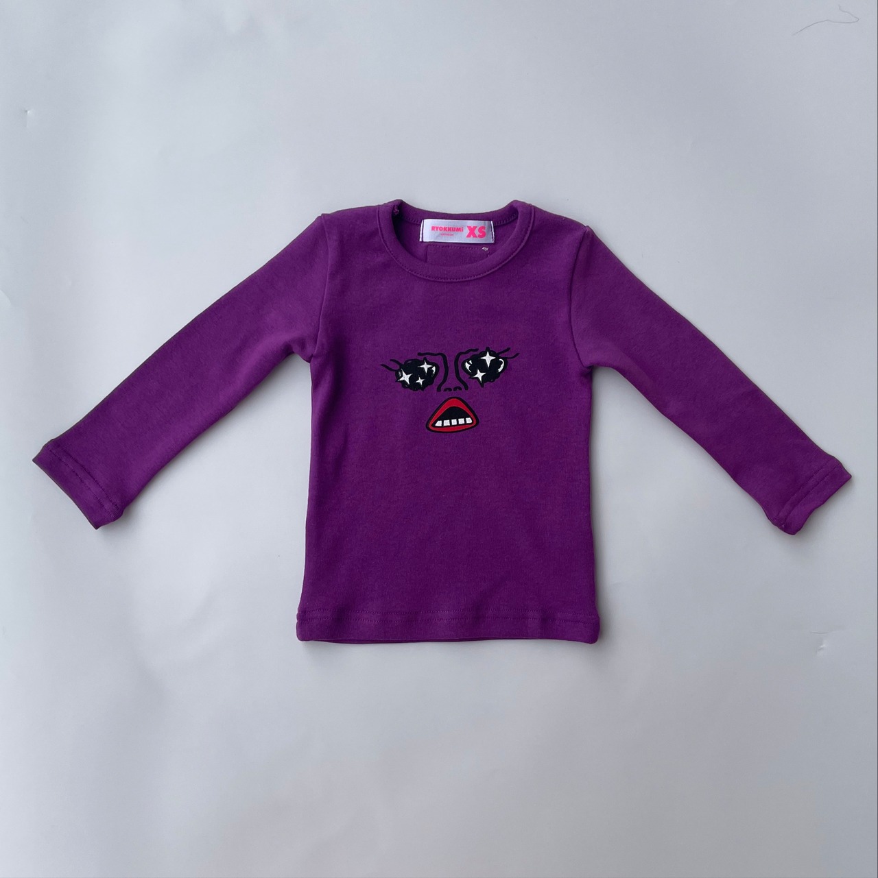 [受注生産] FACE SLIM T - Purple