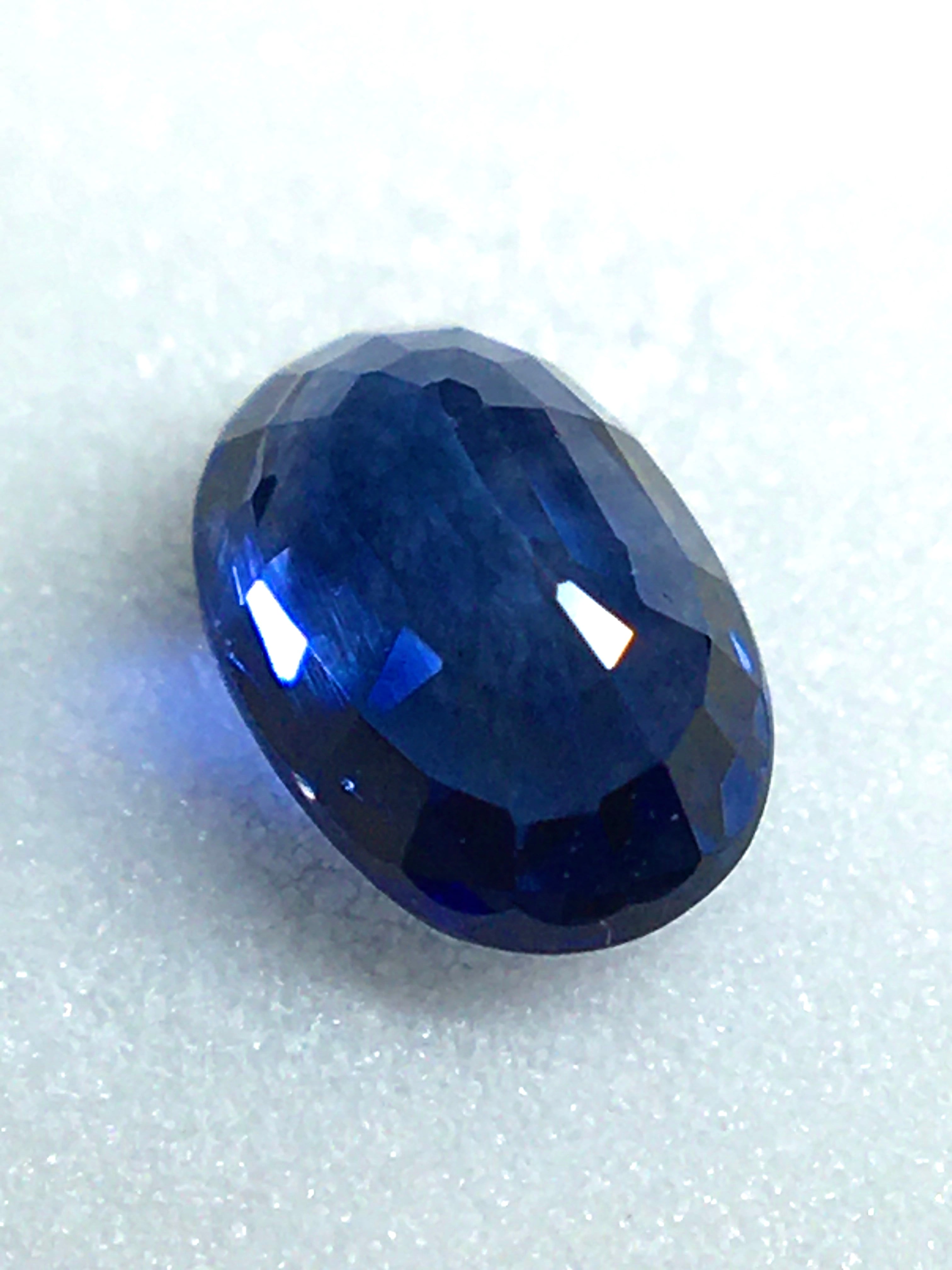 (R0904-1)『スリランカ産』天然ブルーサファイア　ルース　0.886ct