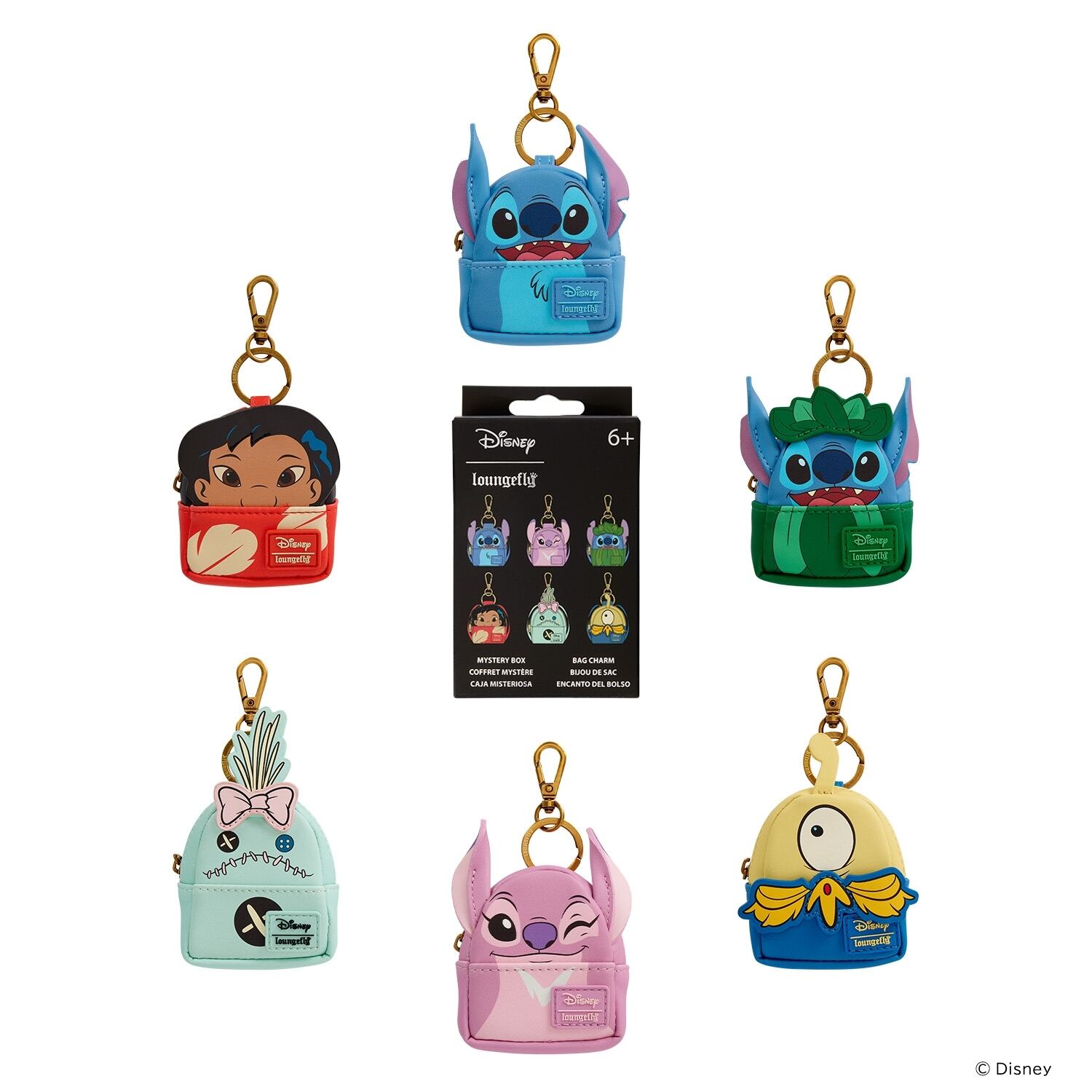 LF DISNEY LILO AND STITCH MINI BACKPACK MYSTERY BAG CHARMS - EA_WDBC0019-EA