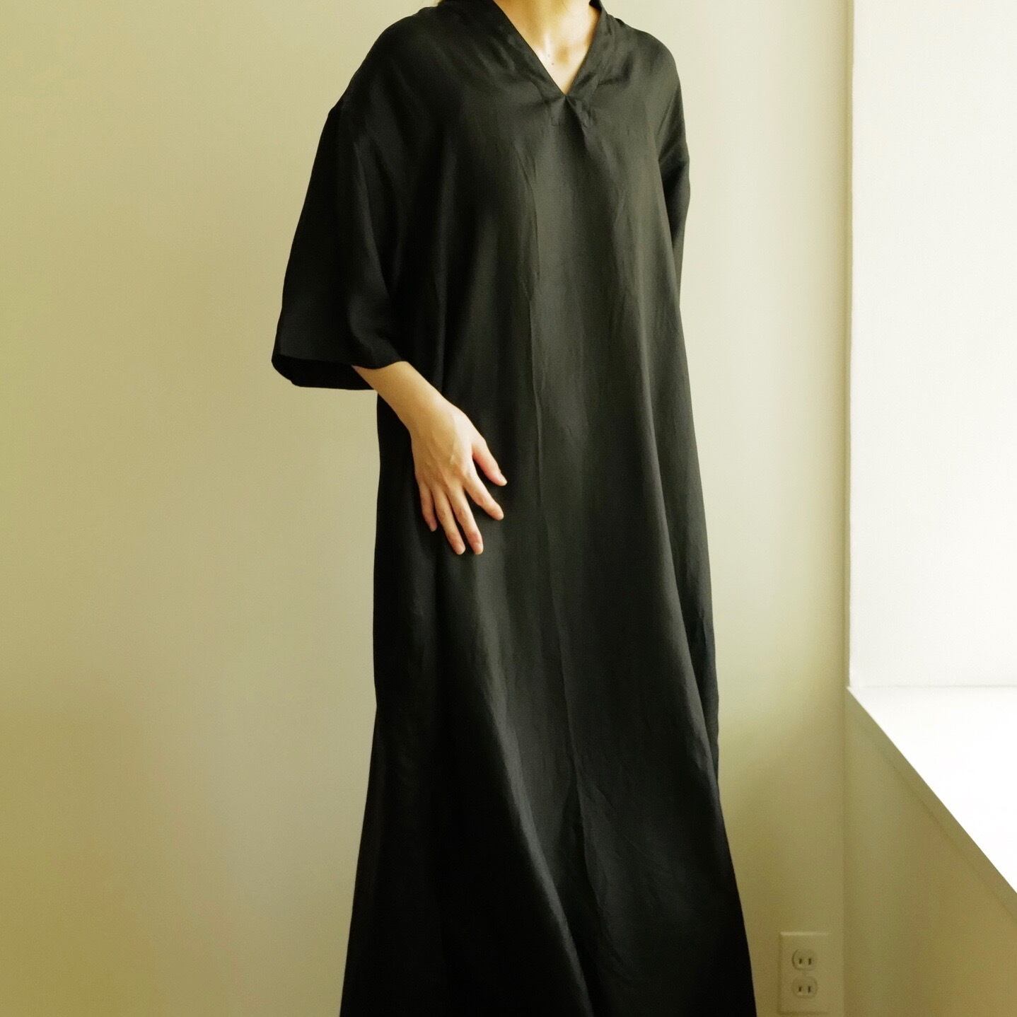 お値下げWIRROW 勿体ない Silk Skipper Dress ウィロウ ワンピース