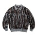 FTC / KNIT POLO SWEATER CAMO