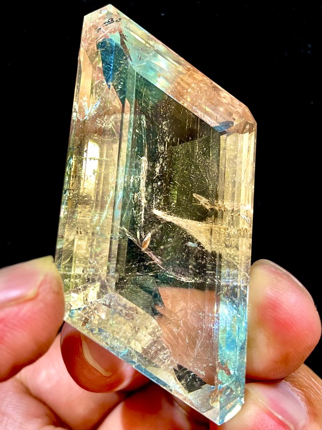 2) メロディ・ガレージセール「極美品！バイカラー・トパーズ」