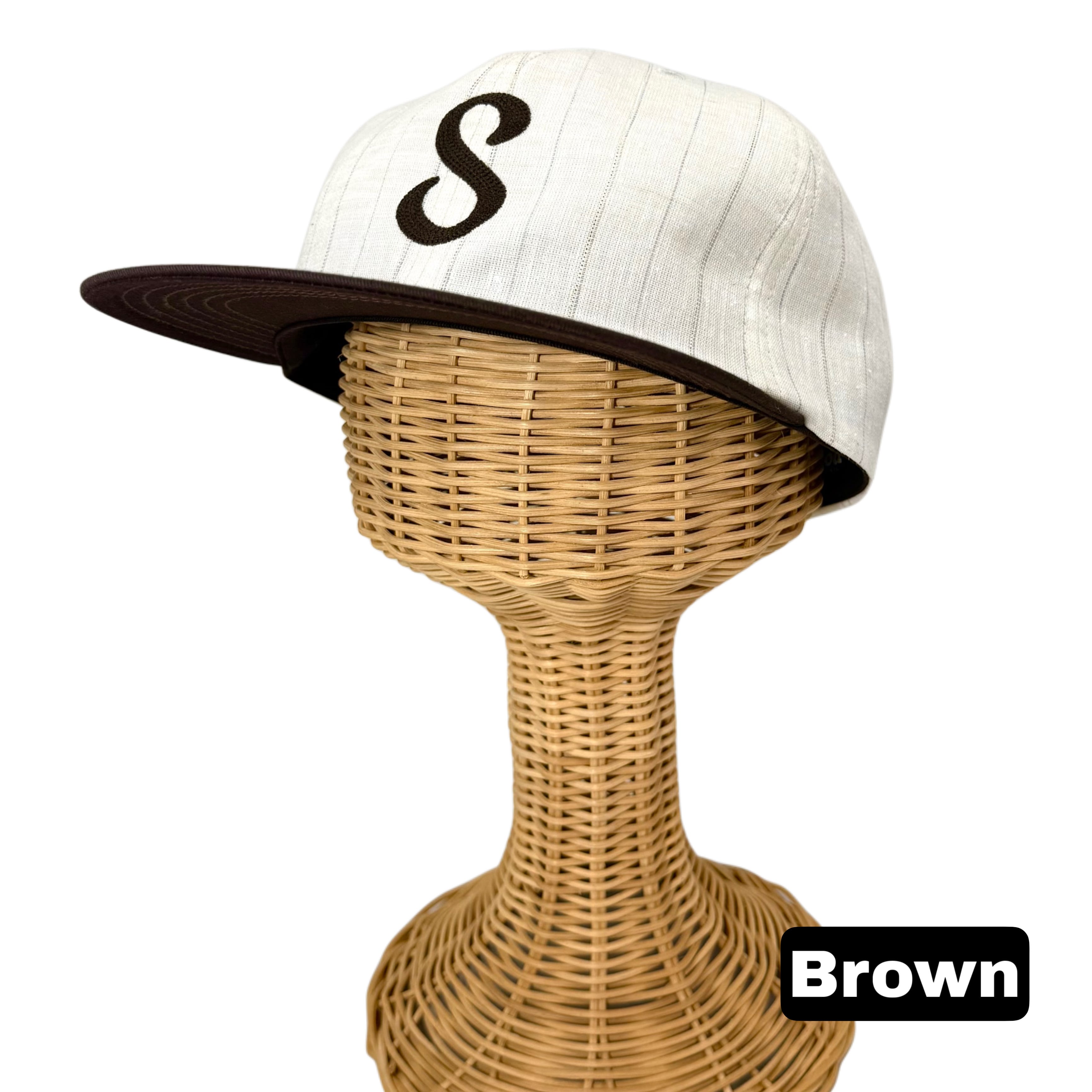 Schott　LINEN MIX STRIPE CAP　麻素材　日本製 Schott - LINEN MIX STRIPE CAP 麻素材 日本製 | HATLABO