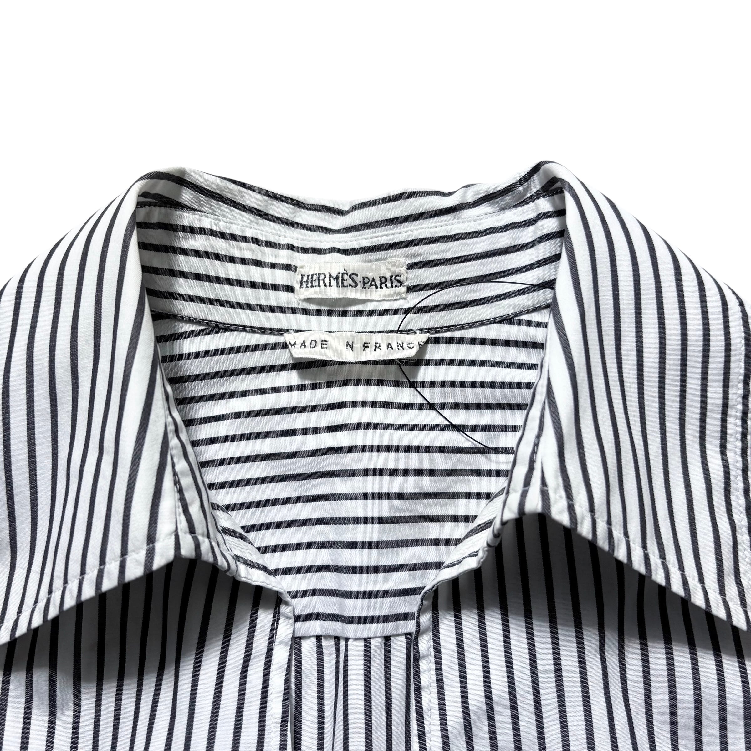 HERMES by Martin Margiela stripe pullover shirt “Vareuse HERMES by Martin Margiela stripe pullover shirt “Vareuse