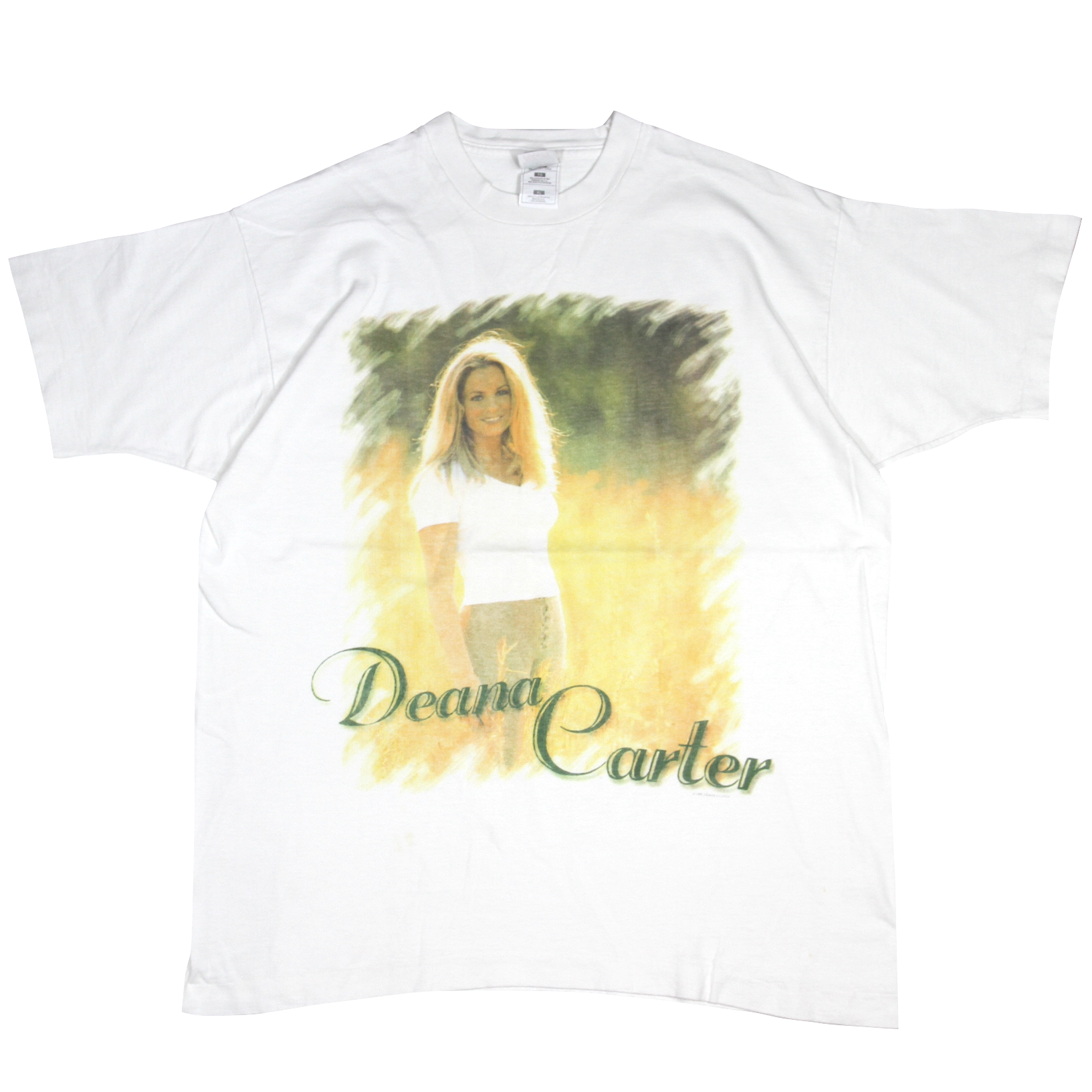 USED【XL】Vintage 90s DEANA CARTER Tee / FRUIT OF THE LOOM ©1996