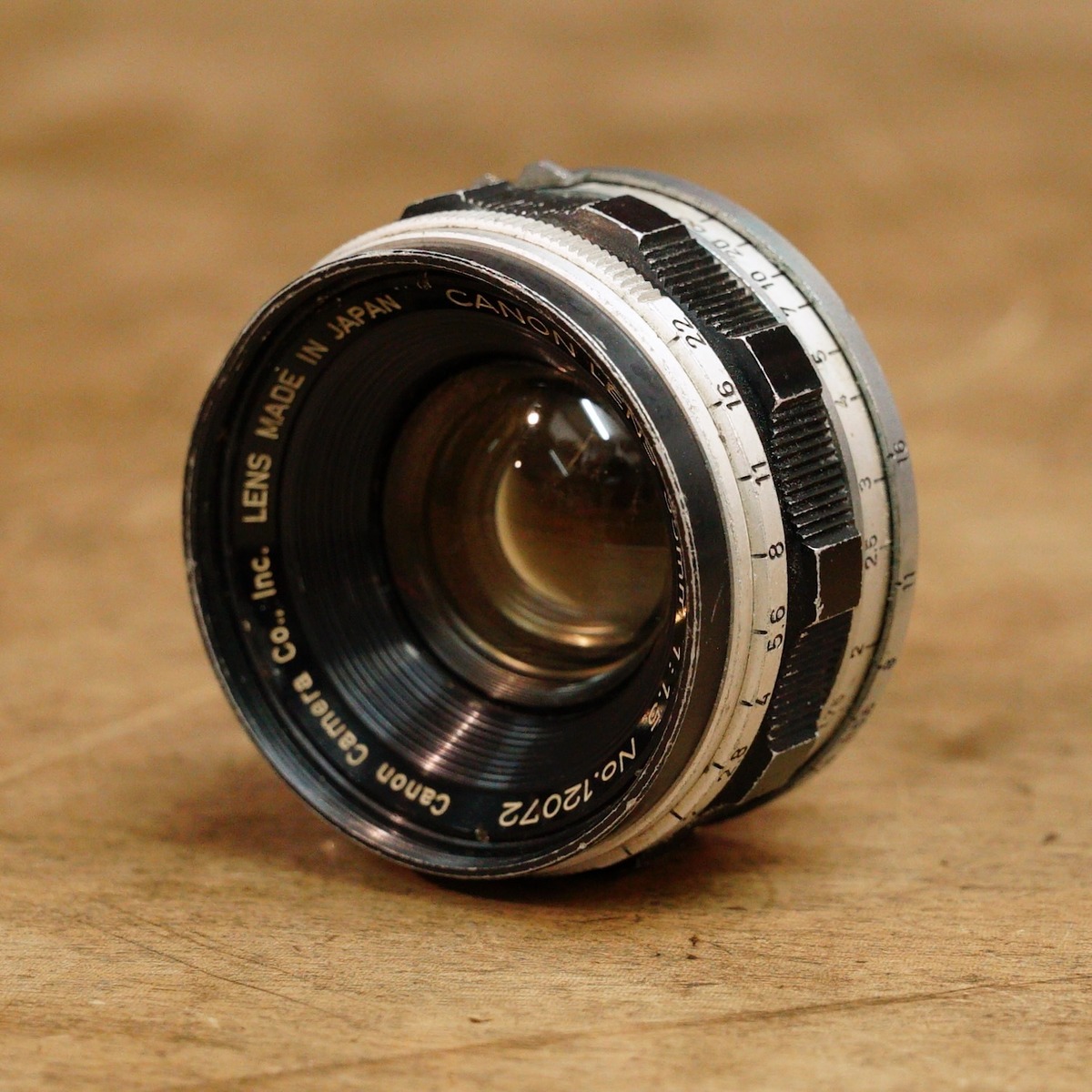 3204H2 CANON LENS 35mm F1.5 L39 スクリューマウント キヤノン 希少 