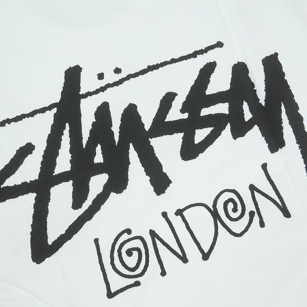 Size【XL】 STUSSY ステューシー 25SS STOCK LONDON TEE WHITE