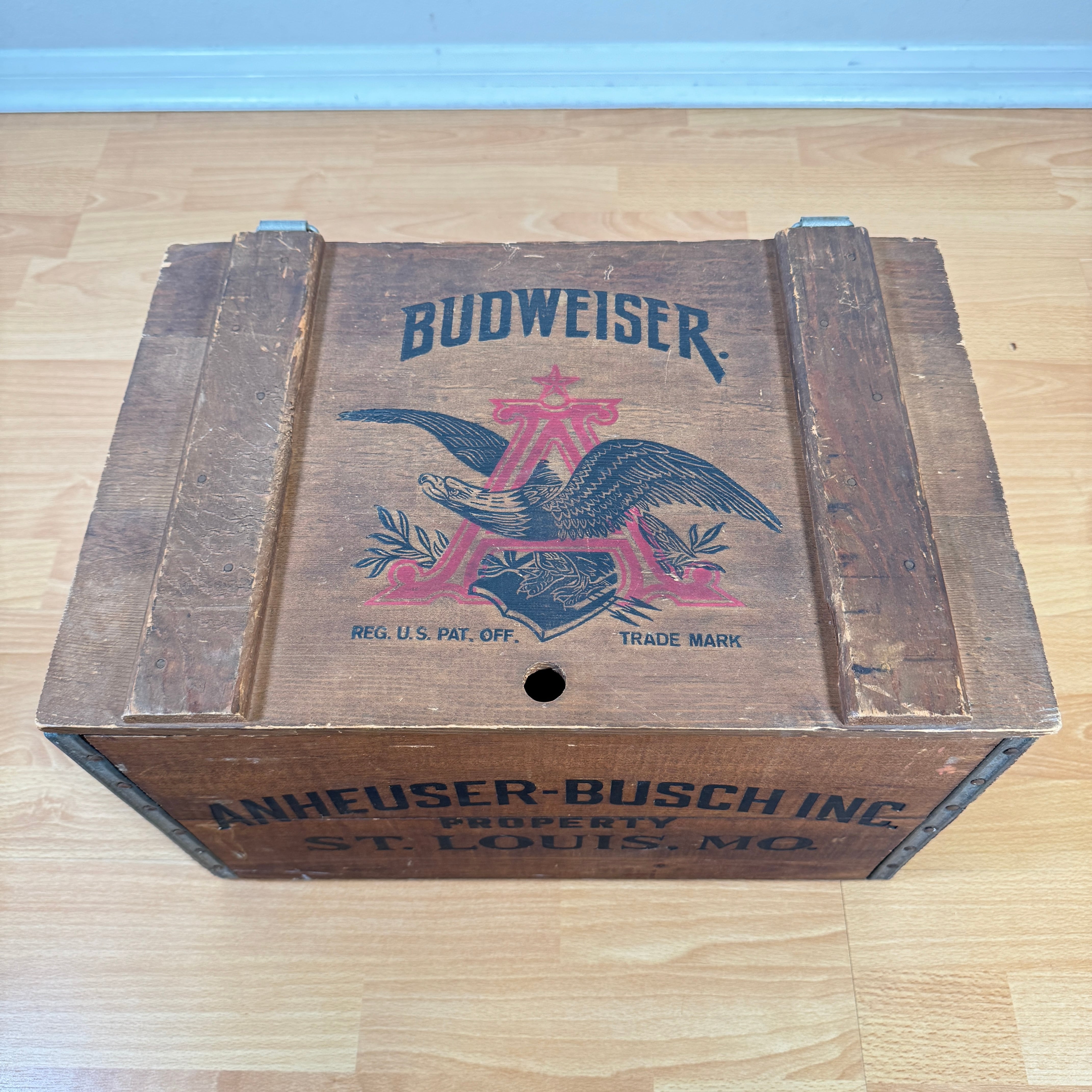 1171 ビンテージ 木箱 BUDWEISER バドワイザー ウッドボックス 1171 ビンテージ 木箱 BUDWEISER バドワイザー ウッドボックス