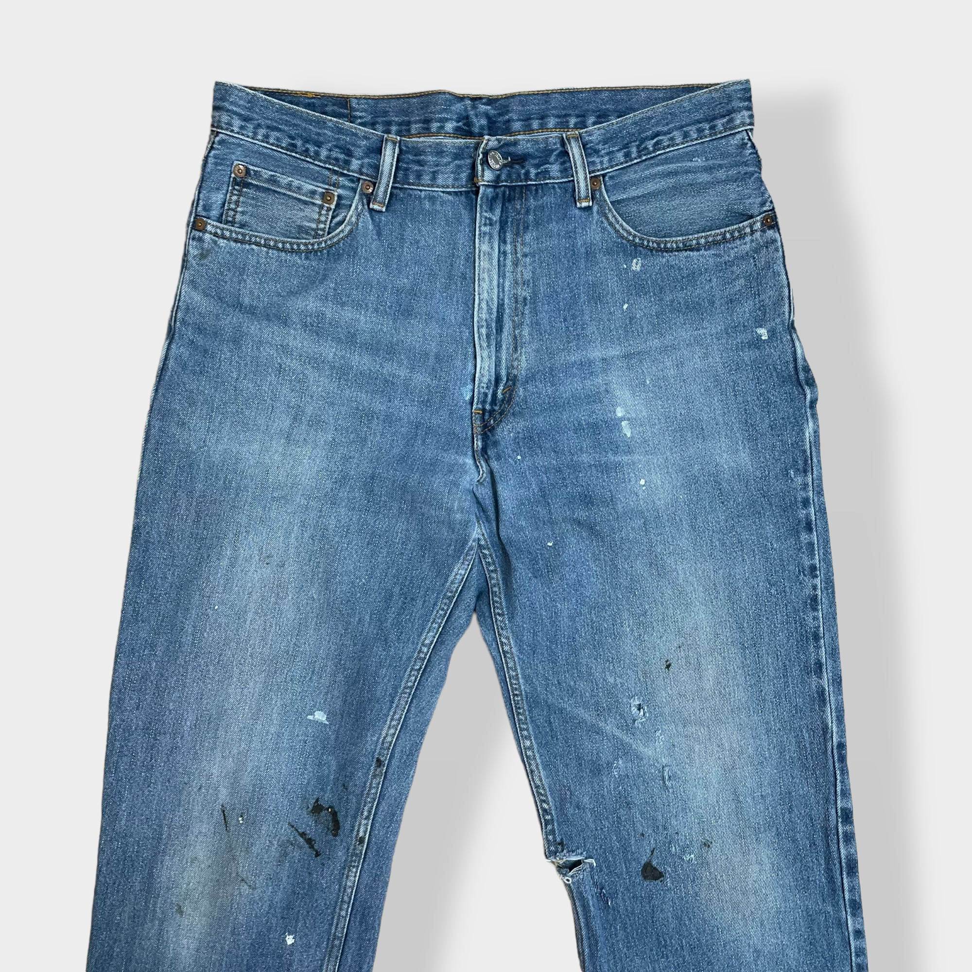 LEVI'S】550 ジーンズ デニム ジーパン ワイドテーパード ジッパー