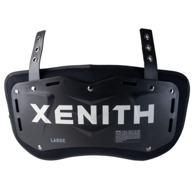 XENITH バックプレート ブラック アメフト プロテクター