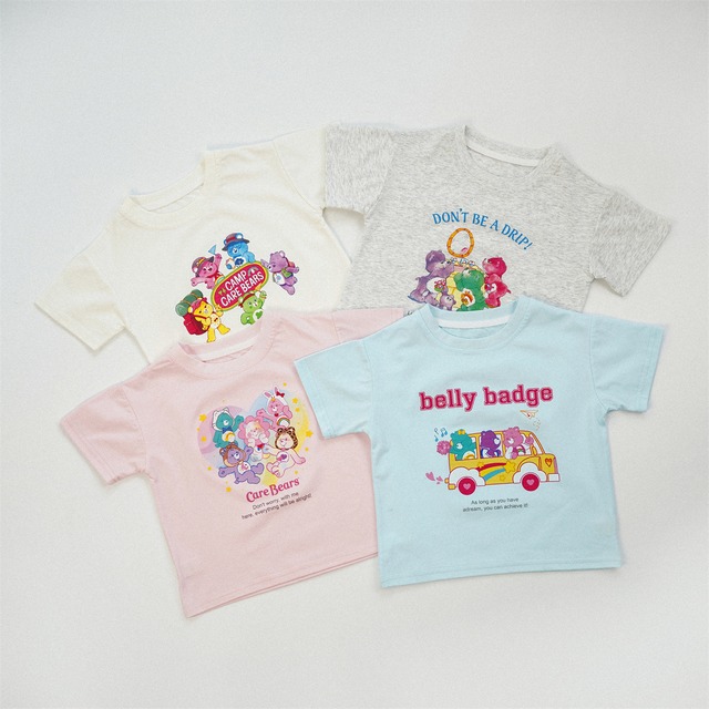 ベビー＆キッズ　韓国風  夏新作  半袖 キャラクタープリント  Tシャツ