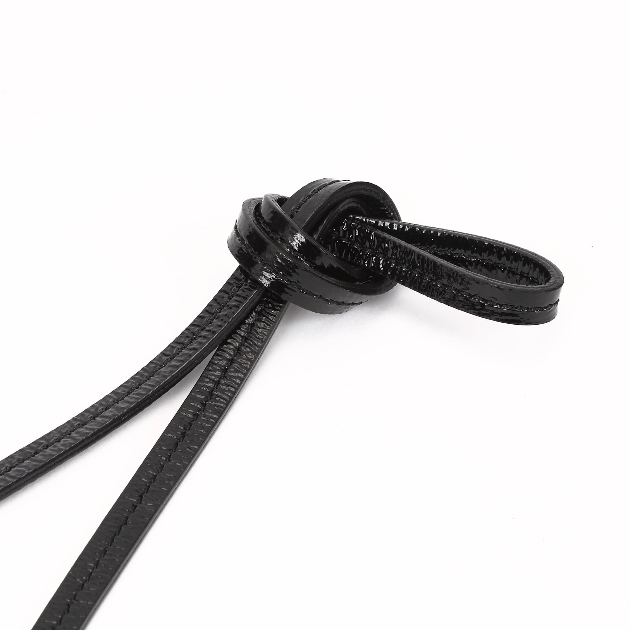 Pottery Bag/Patent Black | ayako