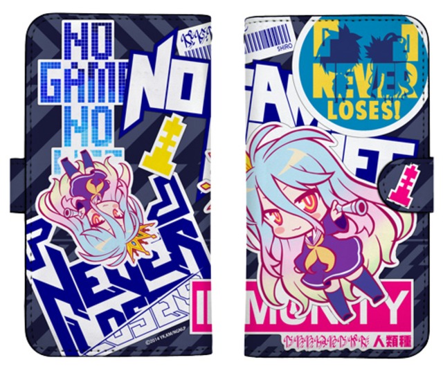 ノーゲーム・ノーライフ 「白」 手帳型スマホケース 148 [Ver.2.0]