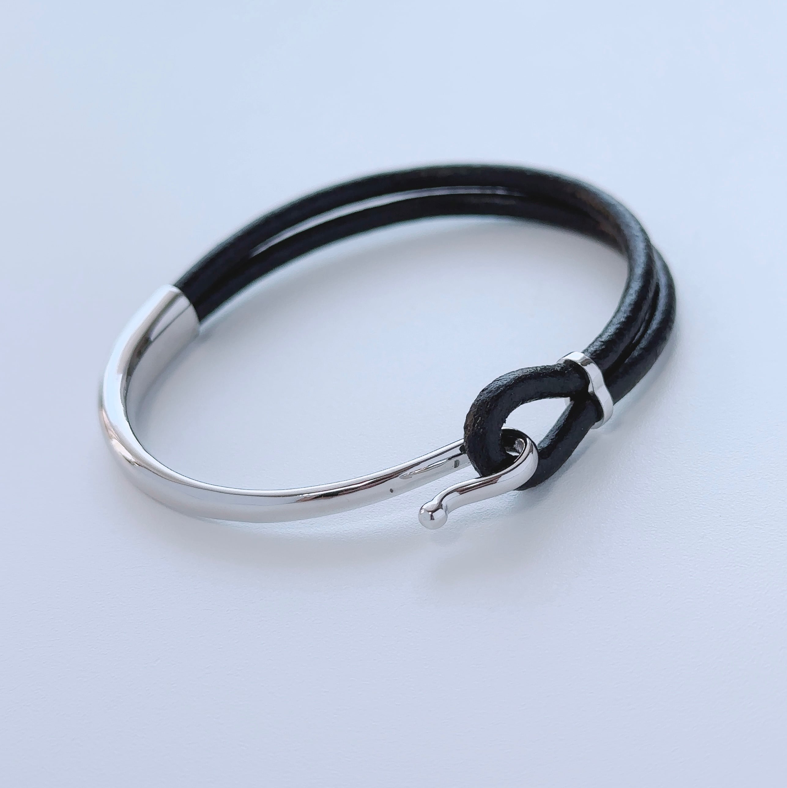 レザーシルバーブレスレットS925 | Lune (リュンヌ) レザーシルバーブレスレットS925 | Lune (リュンヌ)