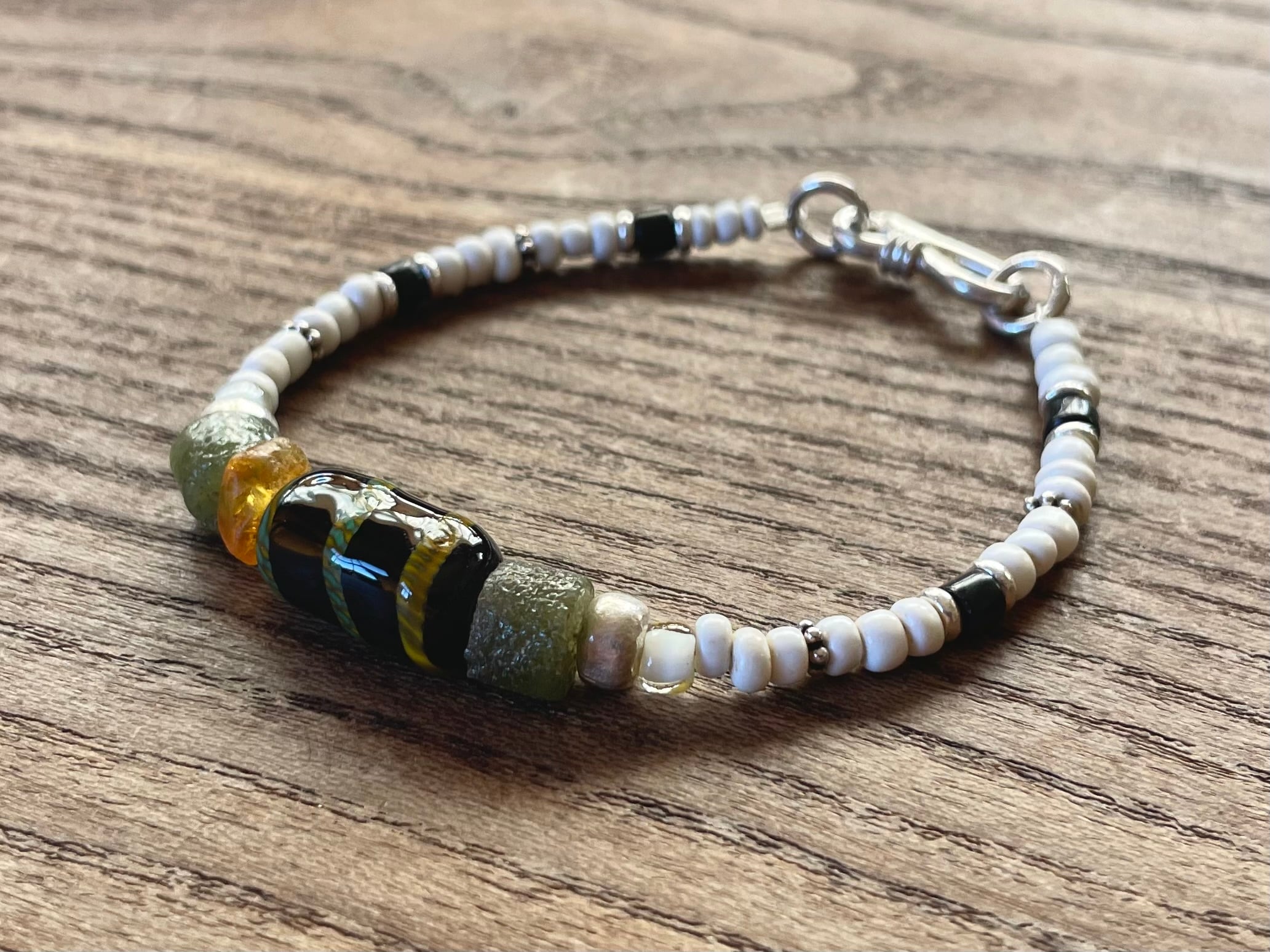 ヴァイキング ビーズ ブレスレット［シルバー925］［19~20世紀  