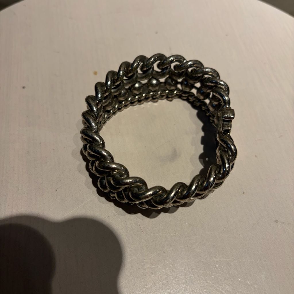 HELMUT LANG ヘルムートラング Chain Bracelet ブレスレット シルバー