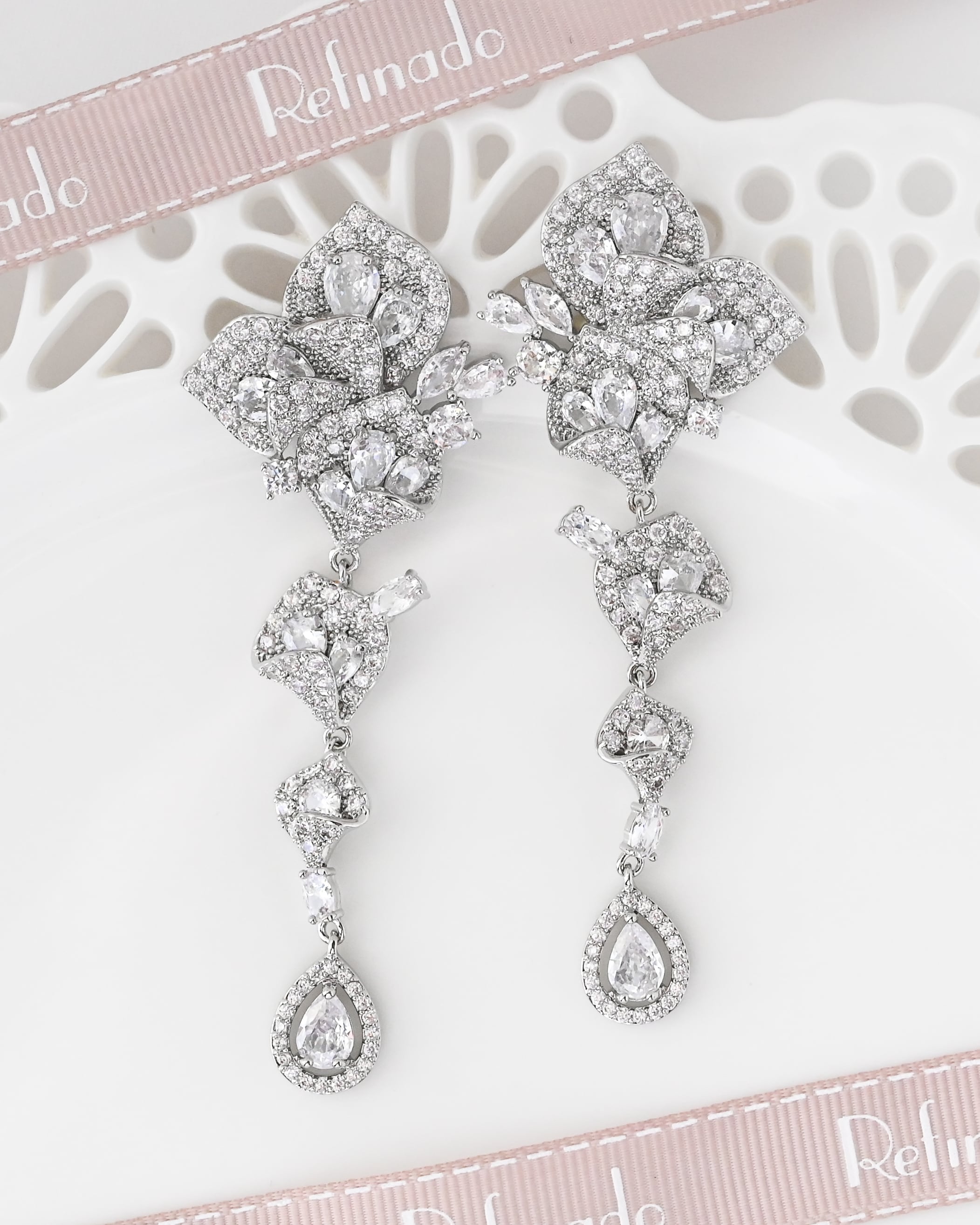 ブライダルピアス/イヤリング【AE2505-08】