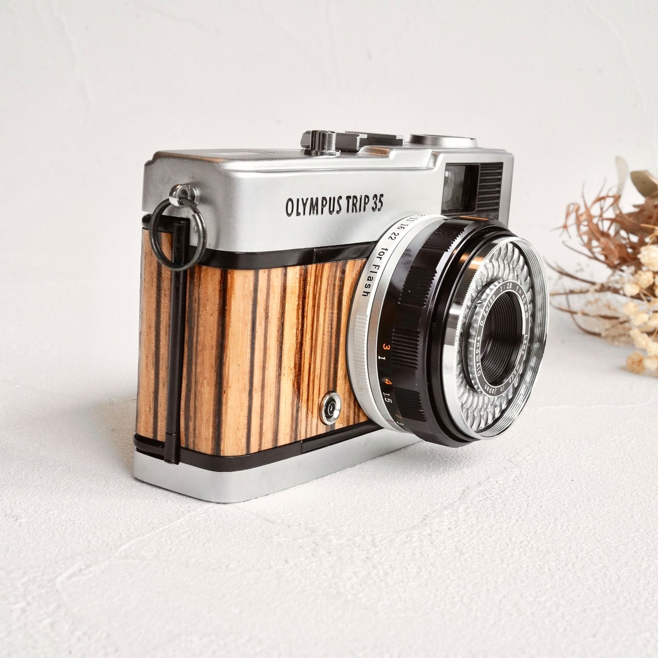 Zebra ゼブラウッド Olympus Trip35　