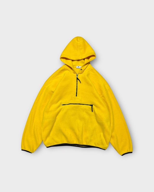 【VINTAGE】1990’s “PRO SPIRIT” Fleece Anorak Parka Yellow
