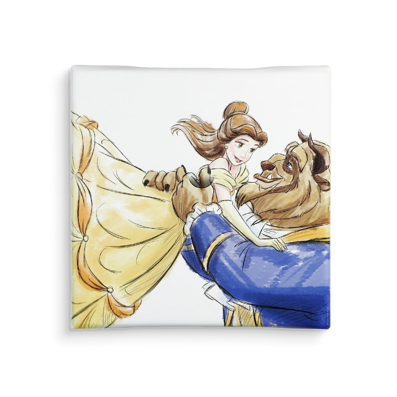 ディズニー アートパネル 美女と野獣 一輪挿し IKE-DSNY-2106-01