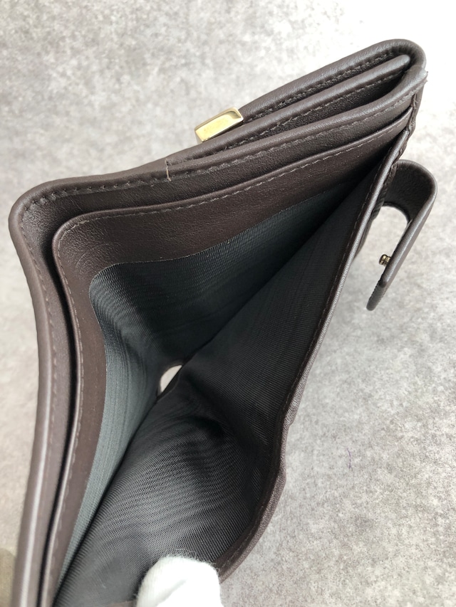 GUCCI グッチ GGキャンバス 財布 ベージュ ジャガード ネップ Wホック vintage ヴィンテージ オールド phhryh