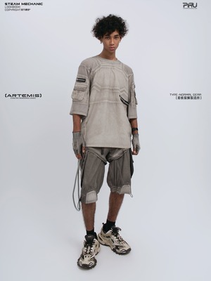 STEAM #MESH MORRLE PATCH T-SHIRT