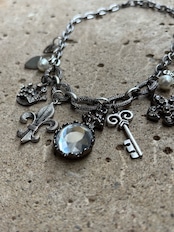 COLLENTE Originaldesign vintagecharm choker crown-5057-11