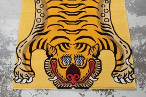 Tibetan Tiger Rug 《Sサイズ•ウール223》チベタンタイガーラグ