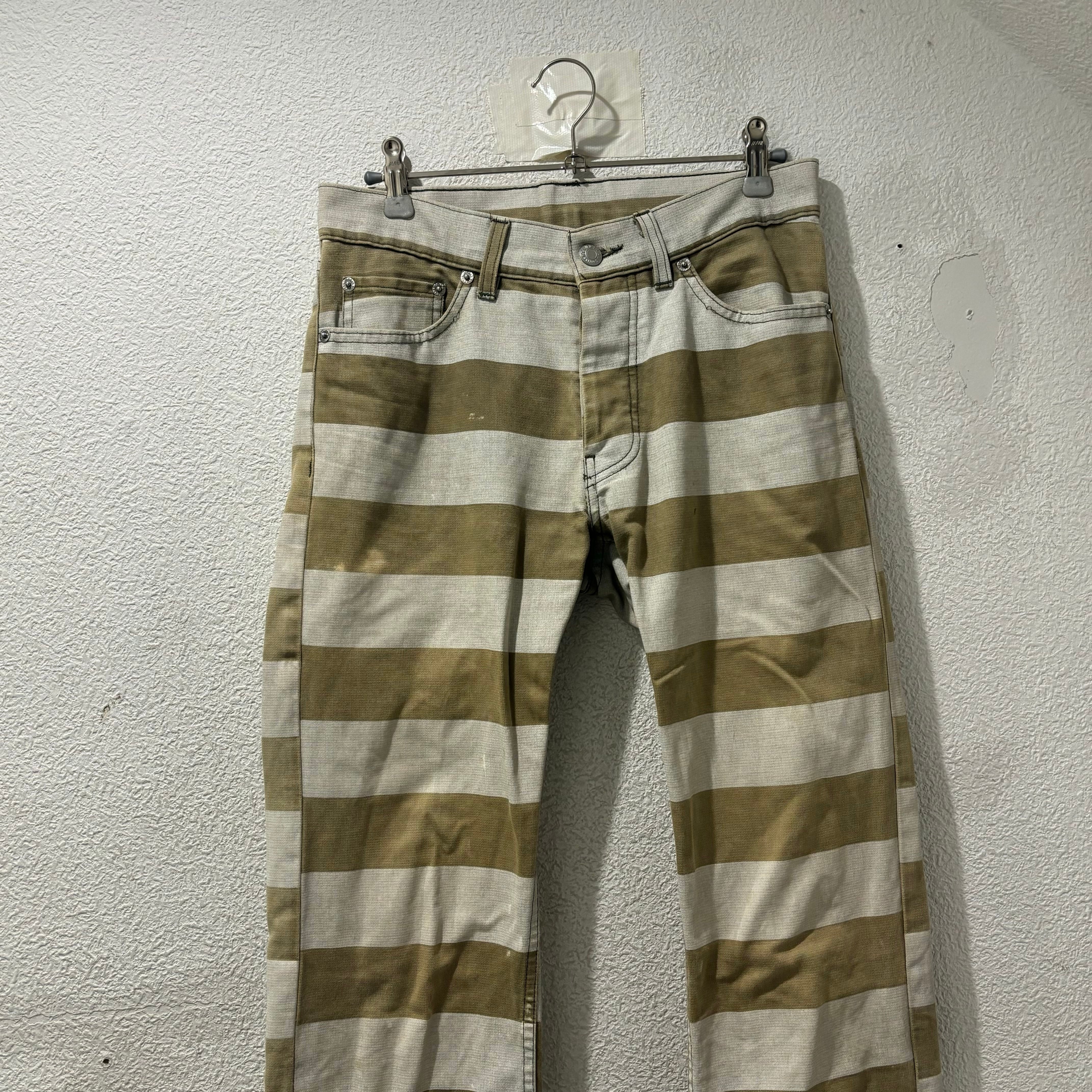 HELMUT LANG ヘルムートラング 1999年 プリズナー デニムパンツ 本人期 