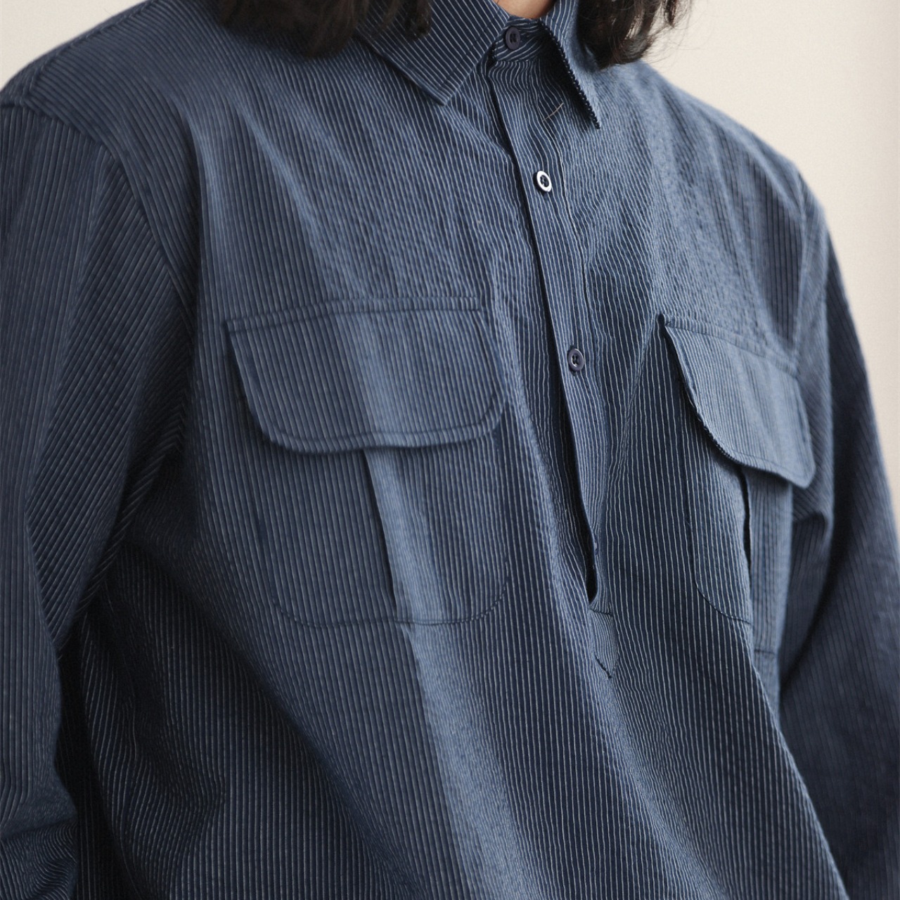 グローヴァル・ドローコードチェックシャツ A2065 - 13