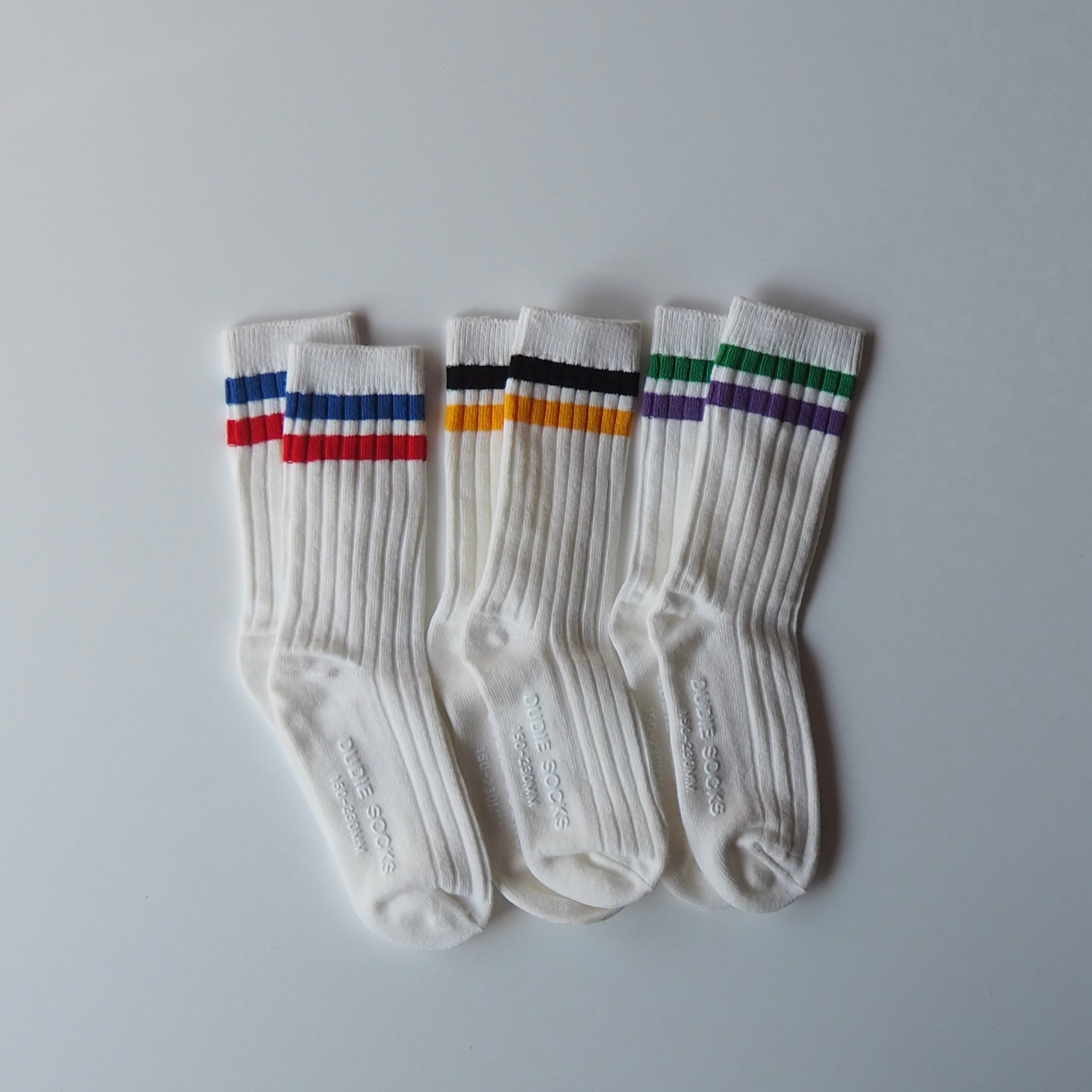 two line socks 3P set