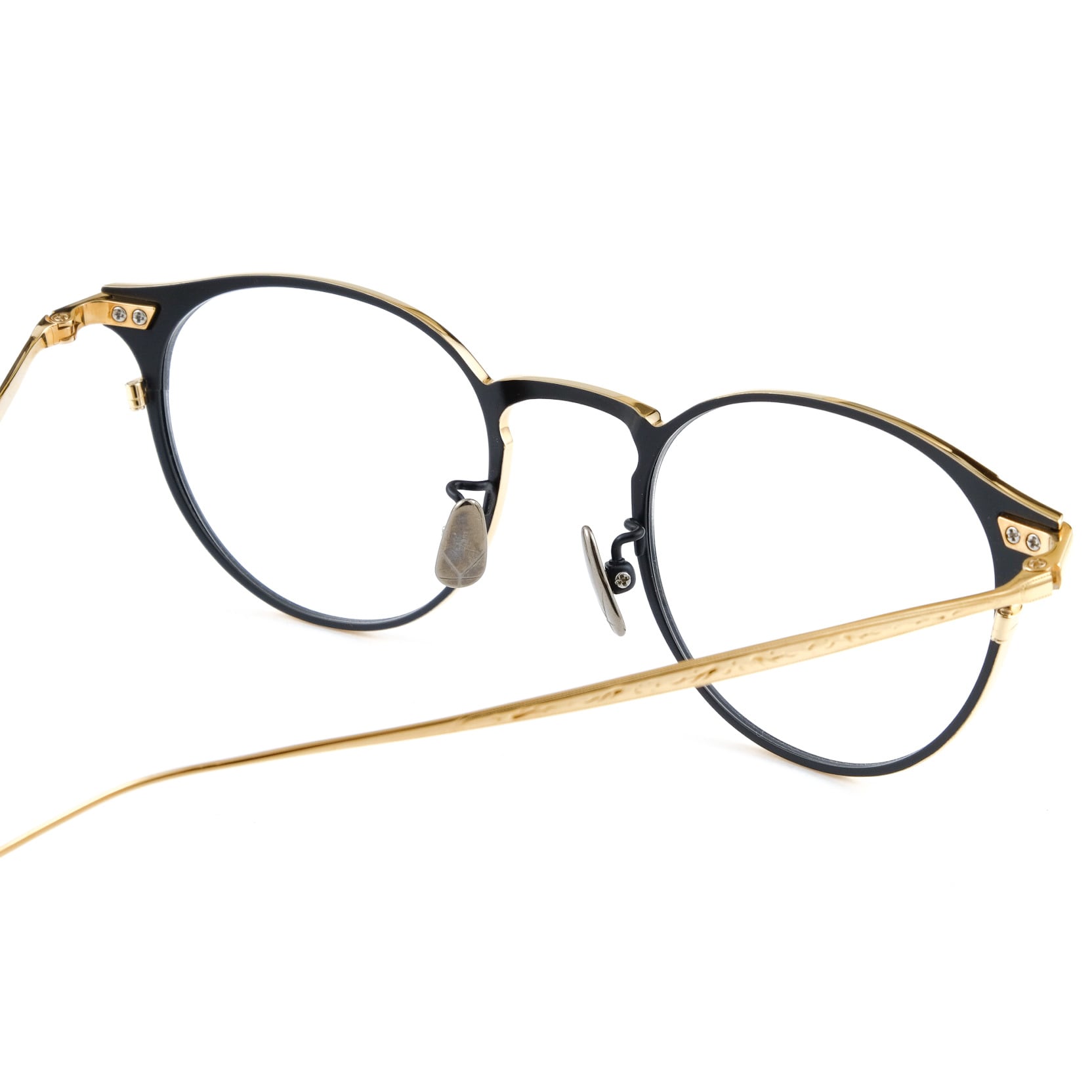 YUICHI TOYAMA ユウイチトヤマ メガネ UFO-061/BLACK GOLD | livra eyewear