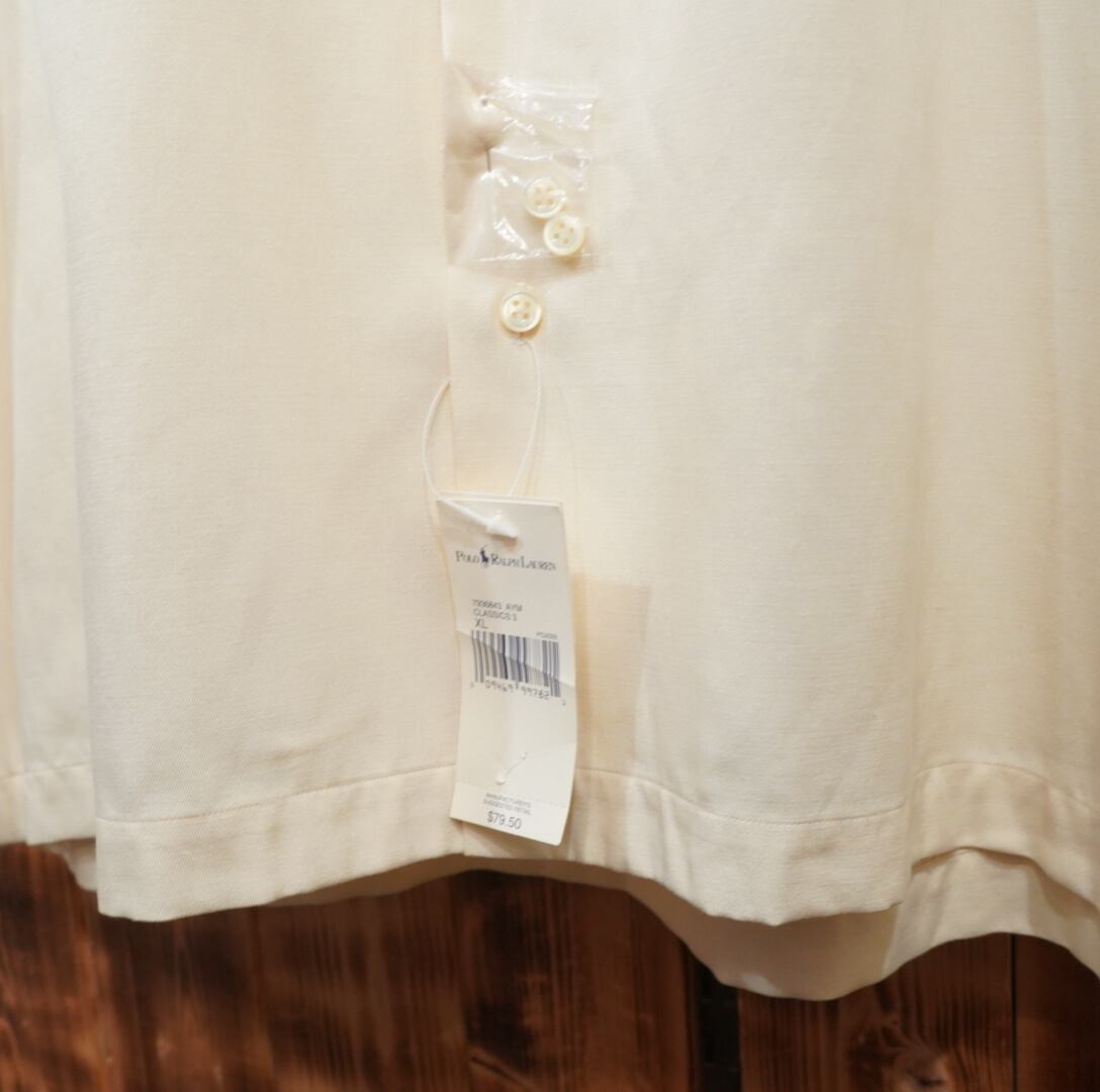 deadstock 90s ralphlauren caldwell XL silk cotton /ラルフローレン