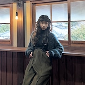 bolero mixcolor knit CD/blue mix