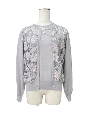 レースニットアンサンブル Gray