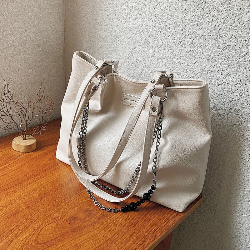 スタンダードサマーショルダーバッグ レトロ 夏物 トートバッグ 手作りハンドバック13864447549