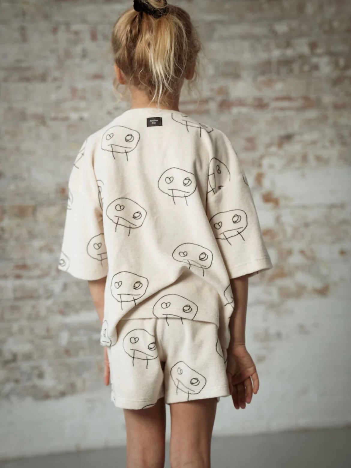 Another Fox FREDS FACE TERRY TOWEL TEE | bonbellespoir Another Fox FREDS FACE TERRY TOWEL TEE | bonbellespoir