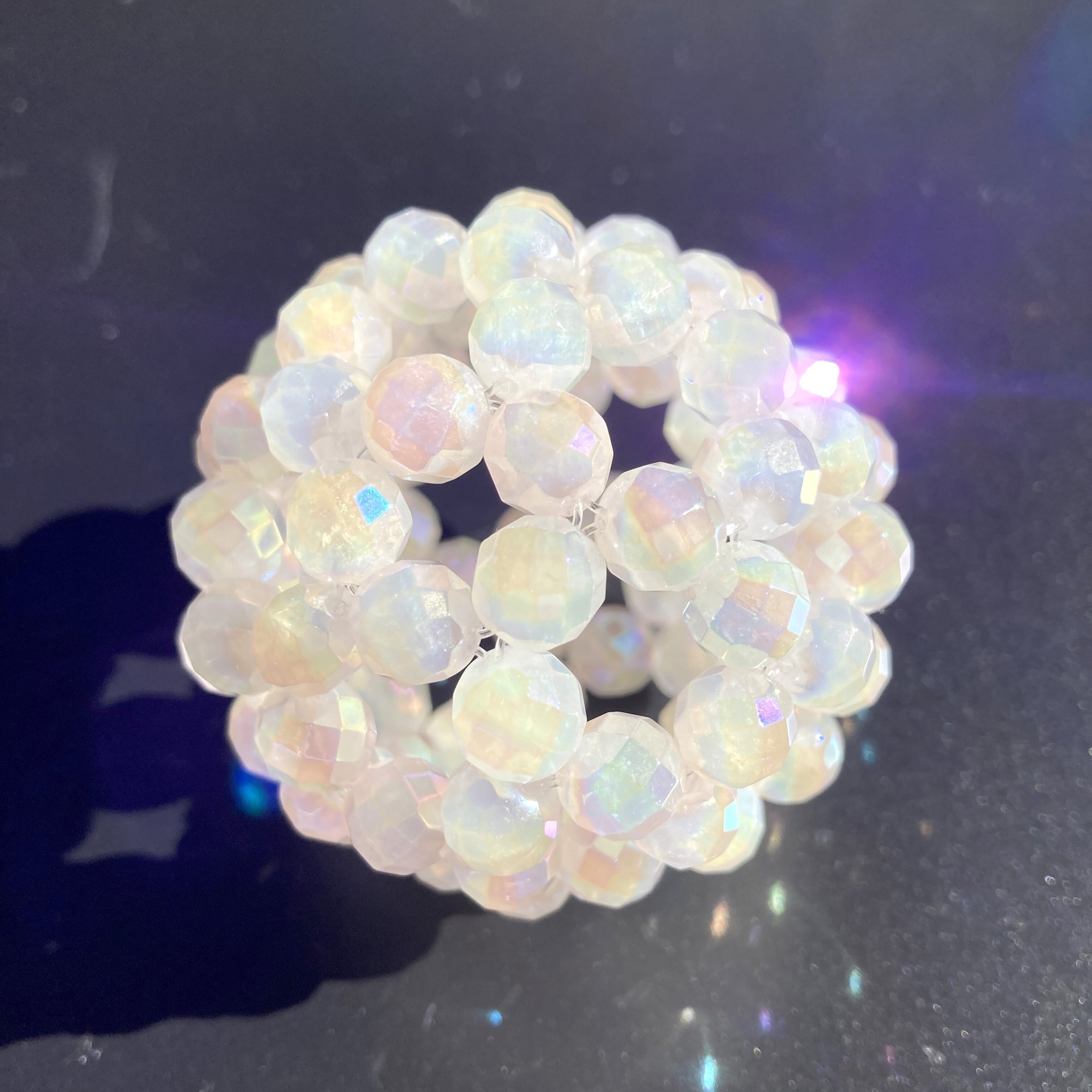 バッキーボール ローズクォーツ ローズクォーツ バッキーボール